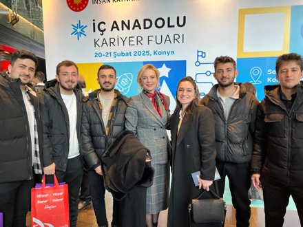 Eğitim Fakültesi Öğrencileri İç Anadolu Kariyer Fuarına (İKAF’25) katıldı